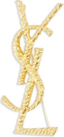 Saint Laurent Brooches, female, Yellow, Size: ONE SIZE Tiger Brooch or Laiton Jewelry