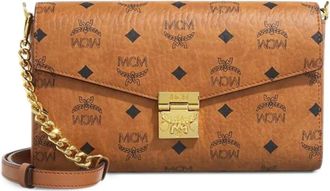 MCM Borsa a spalla Tracy media - Toni neutri