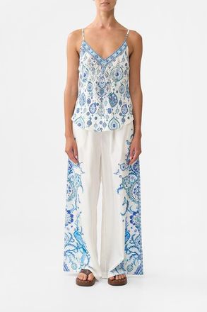 Camilla V-Neck Bias Cami Isnik Lullaby at Nordstrom, Size X-Large Au