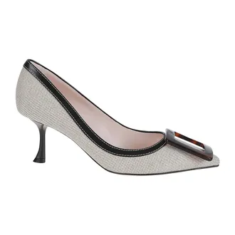 Roger Vivier Pumps, female, Beige, Size: 9 US Viv in the City Pump