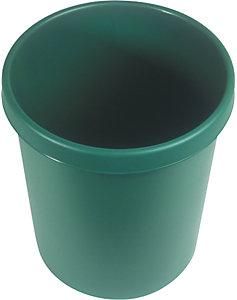 Helit Papelera De Polietileno Capacidad 30 L Ue 5 Unid Verde