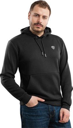 Emporio Armani Heren Sweatshirt EA7 - Heren - Hoodies - Zwart - S - Polyester - Hoodies & sweatvesten