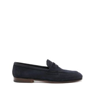 Churchs Navy Maesteg Classic Style Shoes