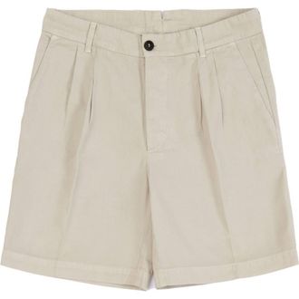 Fortela Cotton Bermuda Shorts in Ecru at Nordstrom, Size 29 Eu