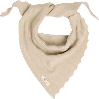 Jacquemus Le Chale Chevron Herringbone Wool and Cashmere-blend Scarf - Beige - One Size