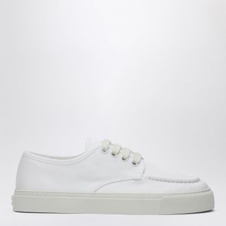 Prada White sneaker in cotton canvas