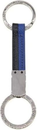Bulgari Pre-owned Accessories, male, Blue, Size: ONE SIZE Pre-owned Leather key-holders