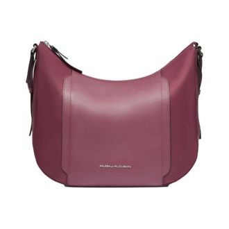 Piquadro Dames, Tassen, Rood, Maat: ONE Size Leer