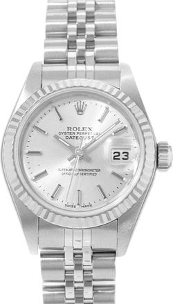 Rolex Pre-owned Rolex Datejust 26 Automatic Chronometer Silver Dial Ladies Watch 79174 SSJ