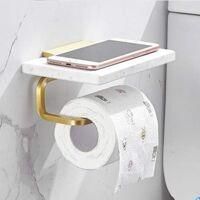 OEM Soporte De Papel Higi&eacute;nico De Pared Con Taladro Y Tornillos, Accesorios De Ba&ntilde;o De M&aacute;rmol - Crezuo