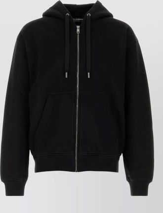 Dolce & Gabbana cotton hooded sweatshirt kangaroo pocket design