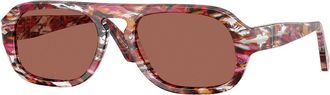 Persol PO3369S 1220H2 Mens Sunglasses Pink Size 54