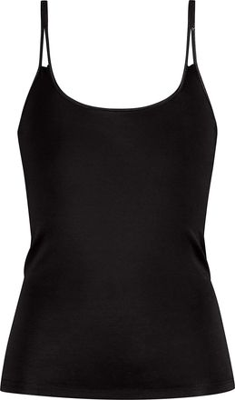 Mey Womens SleevelessVest Top Beige Beige - Black - Black - 14