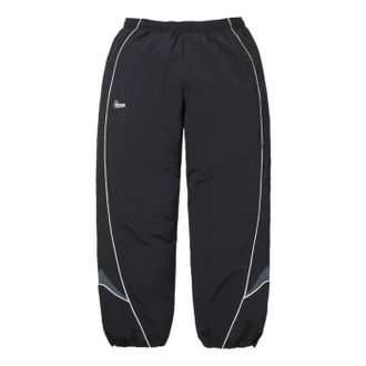 SUPREME FW25 Contrast Piping Track Pant Black SUP-FW25-192-BLK