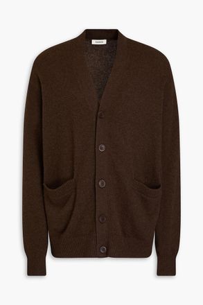 Sandro Cardigan aus meliertem Strick - Braun - XS