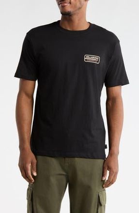Billabong Walled Logo Graphic T-Shirt in Black at Nordstrom Rack, Size Xx-Large