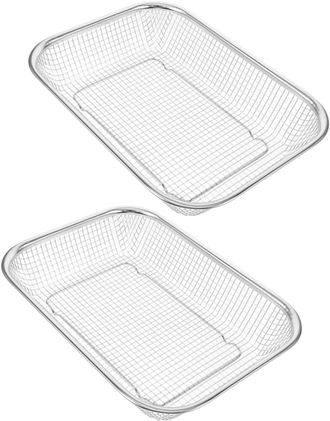OEM Juego De 2 Cestas De Acero Inoxidable Para Lavavajillas, Escurridor Para Cubiertos Y Utensilios