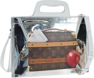 Louis Vuitton Pre-owned Vintage Tote Bag - Dames - Vintage Shopper - Grijs - ONE Size - Leer - Vintage