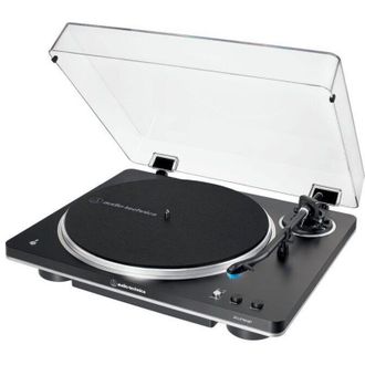 C&A Audio-Technica AT-LP70XBT Giradischi con trasmissione a cinghia Nero, Argento Completamente automatico