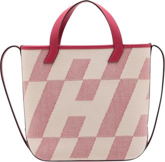 Herm&egrave;s Pre-owned Hermes Toile and Swift Cabas H en Biais 27 Ladies 2369OOKQ66F6FEUC