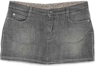 Ermanno Scervino Denim Skirt