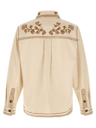 Isabel Marant Rudy Overshirt - Beige