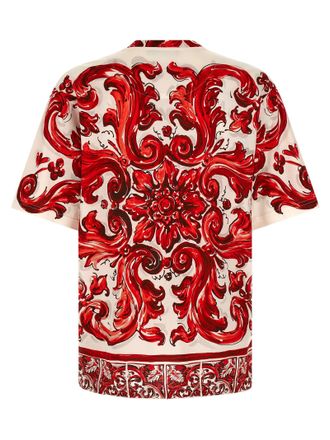Dolce & Gabbana Mens Multicolor Cotton T-Shirt