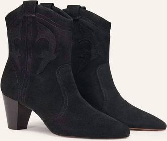 BA&SH Womens Casey Boots In Carbone