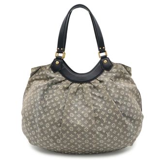 Louis Vuitton Ancre Navy Monogram Idylle Canvas Leather Shoulder Bag Tote Bag (Pre-Owned)
