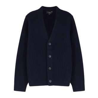 Vince Heren, Truien, Blauw, Maat: XL Wol