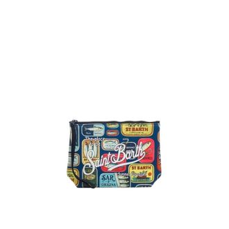 MC2 Saint Barth Aline Pochette - Heren - Tassen - Blauw - Maat: ONE Size