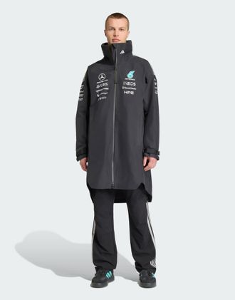 adidas adidas Performance - Mercedes AMG Petronas Formula 1 Team Engineers - Parka impermeabile nero
