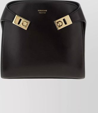 Ferragamo hug bb s leather belt bag