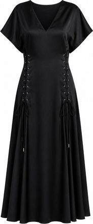 Pinko Arezzo Fluid Twill Satin Dress