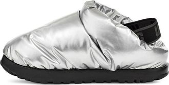 UGG (WMNS) UGG Spaceslider Slipper Silver 1146092-SLVR