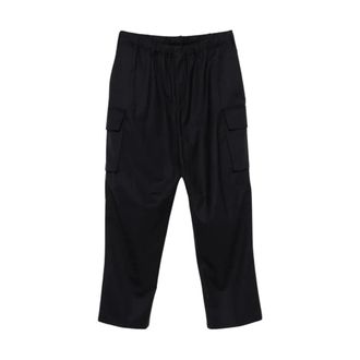 Lardini Pantaloni dritti - - Trousers - Uomo - Blu - L