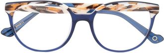 Etnia Barcelona Hannah Bay panelled glasses - women - Acetate - 52 - Neutrals