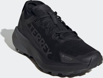 ADIDAS TERREX Trailrunningschuh ADIDAS TERREX AGRAVIC GTX, Damen, Gr. 38,5, cschwarz, cschwarz, gresix, Textil, Schuhe Trailrunningschuh, wasserdicht