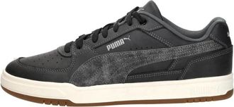 Puma Caven III Crafted Leather Sneakers - Heren - Fitnessschoenen - Zwart - 41 EU - Leer - Fitness