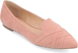 Journee Collection Women & apos;s Mindee Medium and Wide Width Dress Flats