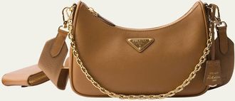 Prada Re-Edition 2005 Saffiano Leather Shoulder Bag
