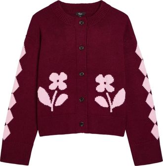 Rails Mavie flower-motif sweater - Red