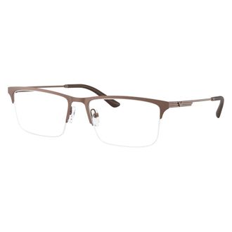 Emporio Armani Glasses, unisex, Gray, Size: 55 MM Optical Frame