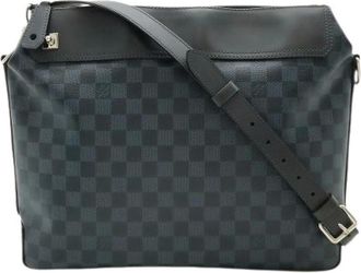Louis Vuitton Pre-owned Cross Body Bags, male, Blue, Size: ONE SIZE Pre-owned Canvas louis-vuitton-bags