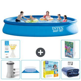 Intex Piscina Easy Set Redonda - 457x84 Cm - 7-piezas S245