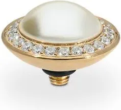 Qudo Tondo Deluxe Top 0.51 - Gold in Cream Pearl at Nordstrom