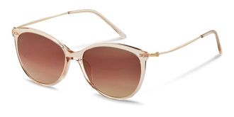 Rodenstock R3311 B Womens Sunglasses Orange Size 53