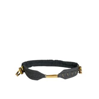 Fendi Pre-owned Vintage Wool Belt - female - Fendi Vintage - Vintage Belts - Gray - ONE SIZE - Pre-owned