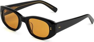 Akila Silvia Zonnebril - unisex - Zonnebrillen - Zwart - 48 MM - Accessoires