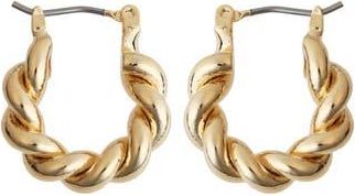 Panacea Twisted Huggie Hoop Earrings in Gold at Nordstrom Rack